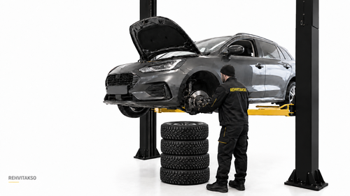 Auto kontroll Rehvitakso töökojas
