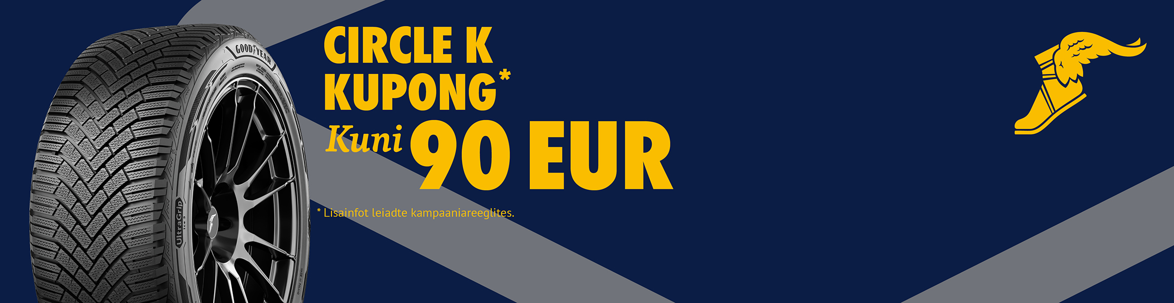 Goodyeari talverehvide kampaania 2026 – kuni 90 € | Rehvitakso